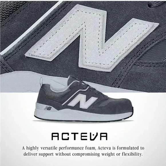 New Balance Elite Lite Men's Composite Steel Toe Athletic Work Shoe - Picture 5 of 7